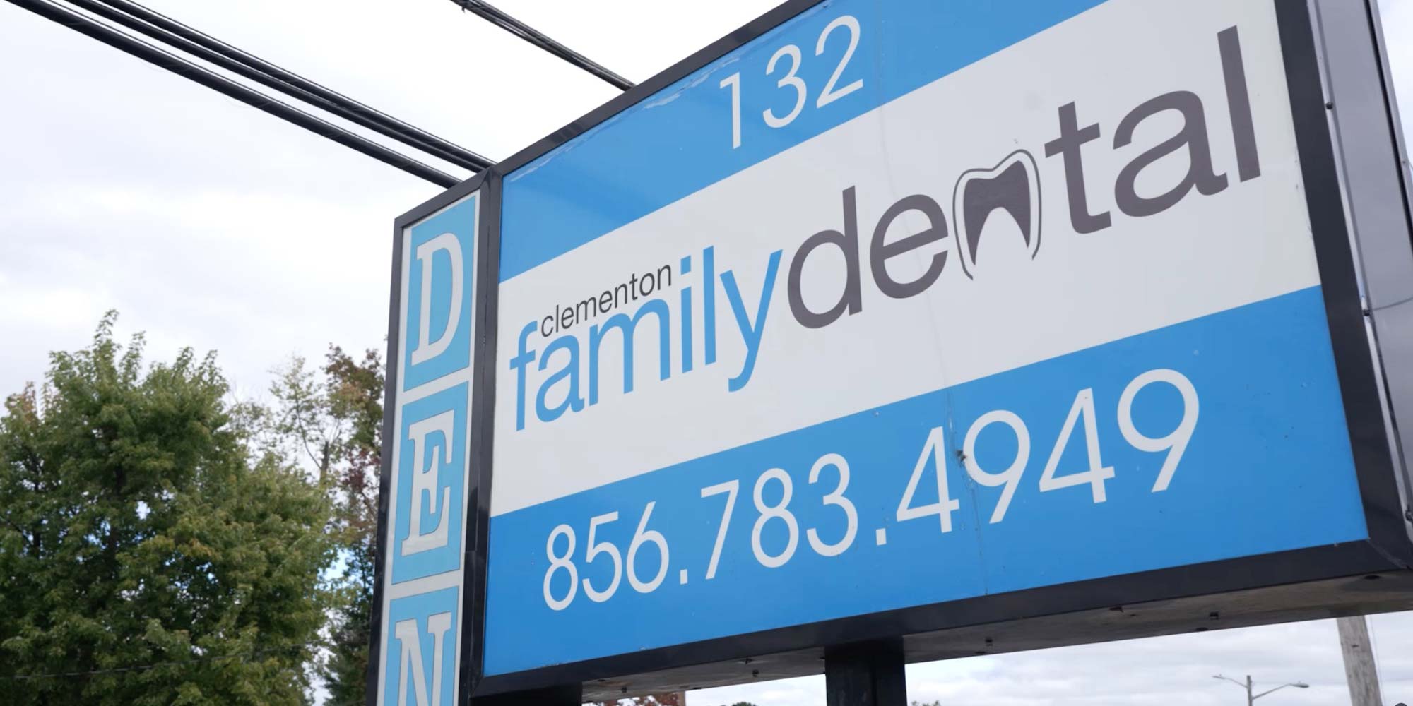 Clementon Family Dental Office Sign